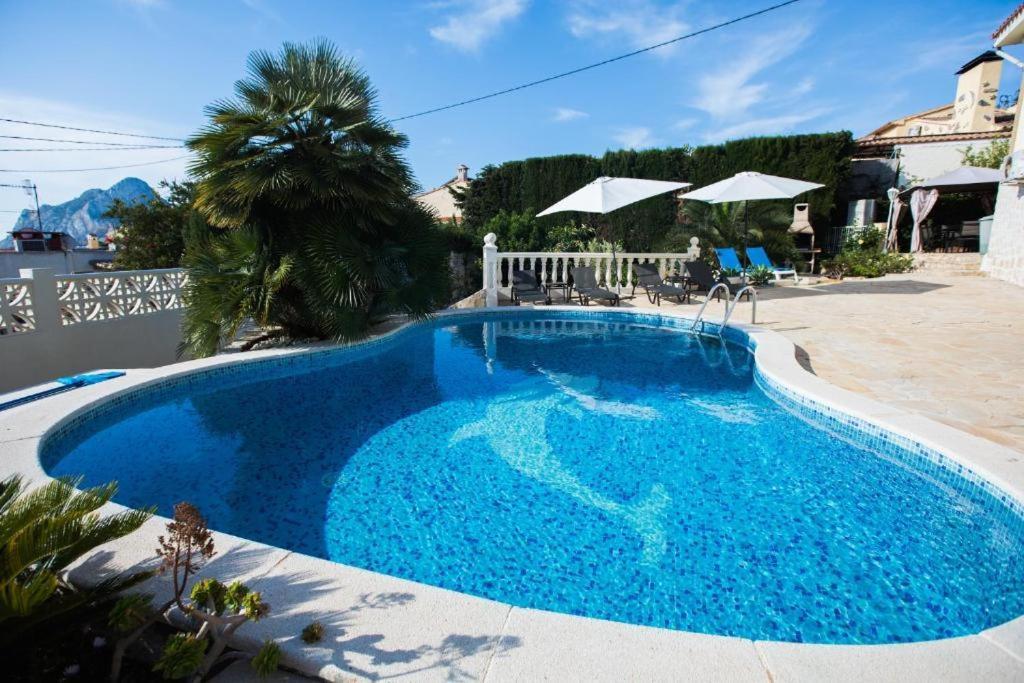 Apartamentos En La Villa Con El Territorio Comun En Calpe Esterno foto